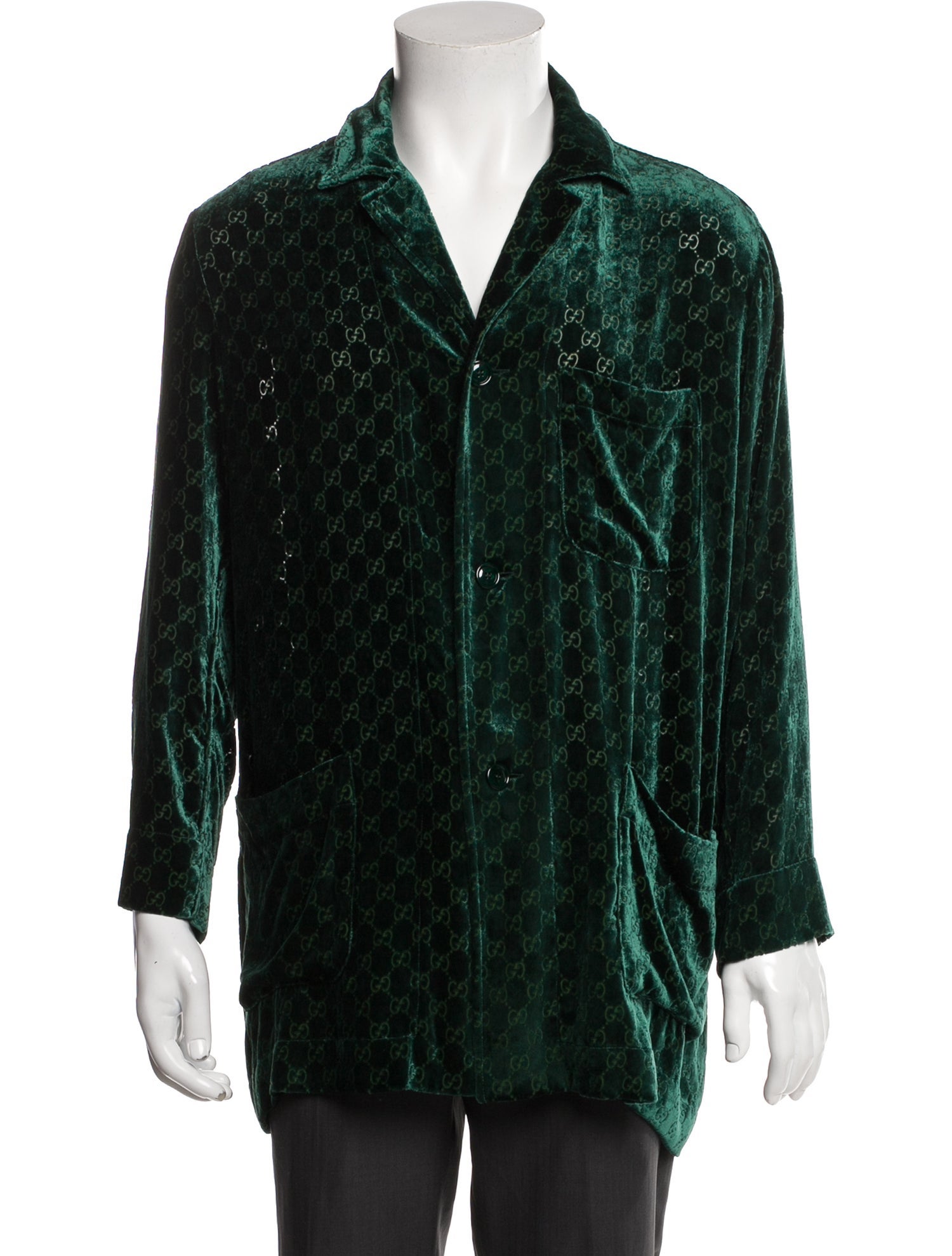 Gucci GG Logo Pajama Top